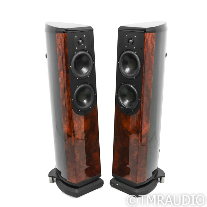 Wilson-Benesch A.C.T. Floorstanding Speakers; Burr Walnut Pair