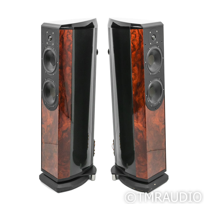 Wilson-Benesch A.C.T. Floorstanding Speakers; Burr Walnut Pair