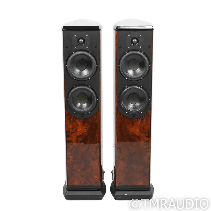 Wilson-Benesch A.C.T. Floorstanding Speakers; Burr Walnut Pair