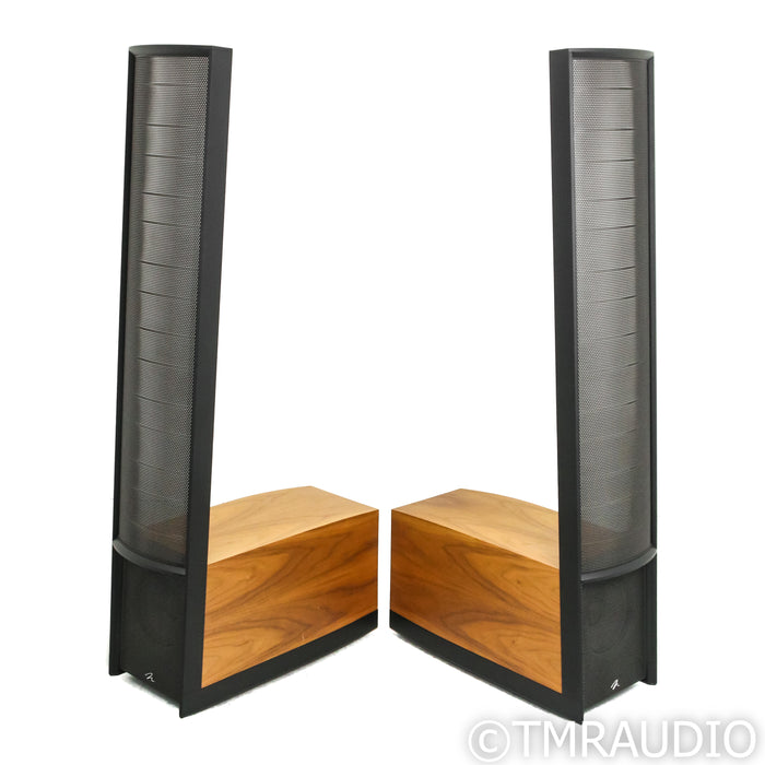 Martin Logan Impression ESL 11A Floorstanding Speakers; Walnut Pair