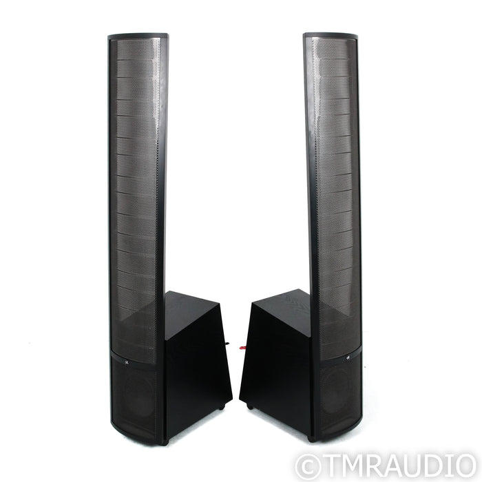 Martin Logan Theos Floorstanding Speakers; Black Ash Pair