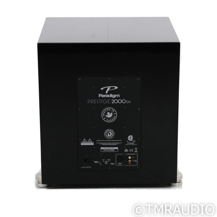 Paradigm Prestige 2000SW 15" Subwoofer; Gloss Black (No Grill)