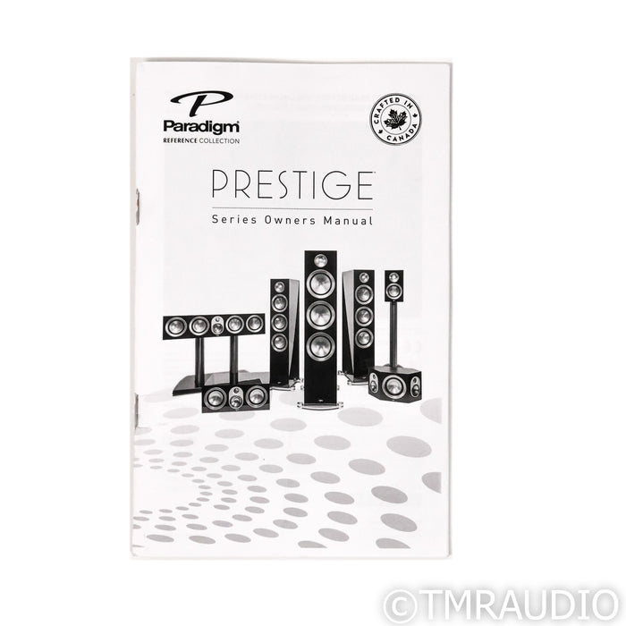 Paradigm Prestige 95F Floorstanding Speakers; Midnight Cherry Pair