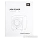 JBL HDI-1200P 12" Subwoofer; Grey Oak