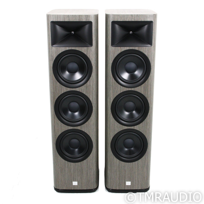 JBL HDI-3800 Floorstanding Speakers; Grey Pair