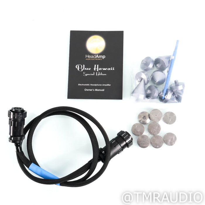 HeadAmp Blue Hawaii SE Tube Electrostatic Headphone Amplifier; Stepless Upgrade