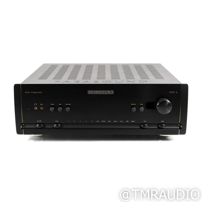 Parasound Halo HINT 6 Stereo Integrated Amplifier; MM & MC Phono