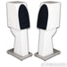Wilson Audio Duette Series 2 Bookshelf Speakers; White Pair w/ Stands