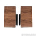 KEF Reference 1 Meta Bookshelf Speakers; Silver & Walnut Pair w/ Stands
