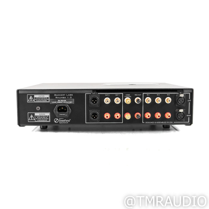Backert Labs Rhumba 1.3 Stereo Tube Preamplifier