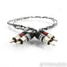 Kimber Kable Silver Streak RCA Cables; 0.5m Pair Interconnects