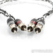 Kimber Kable Silver Streak RCA Cables; 0.5m Pair Interconnects