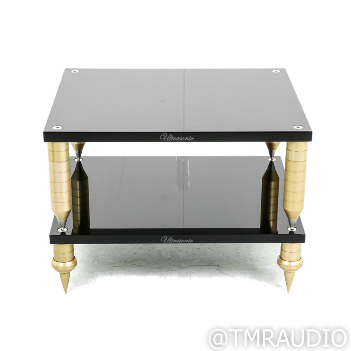 Custom Isolation Products Ultrasonic Quad Rack; 2 Shelf; Black