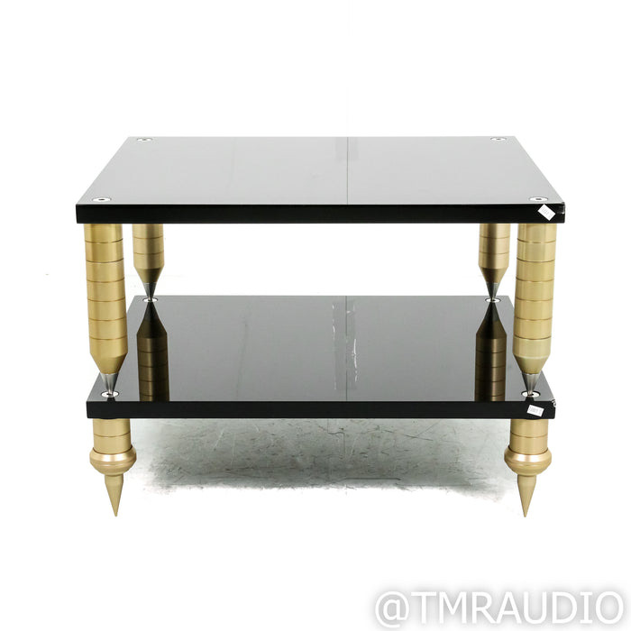 Custom Isolation Products Ultrasonic Quad Rack; 2 Shelf; Black