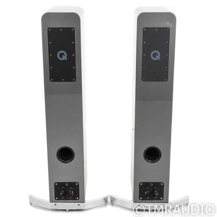 Q Acoustics Concept 50 Floorstanding Speakers; Silver Pair
