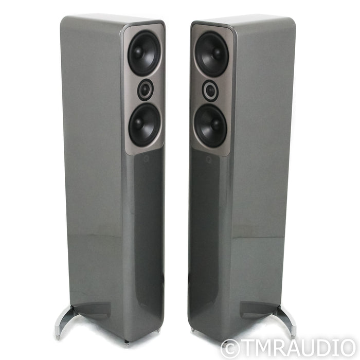 Q Acoustics Concept 50 Floorstanding Speakers; Silver Pair