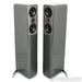 Q Acoustics Concept 50 Floorstanding Speakers; Silver Pair