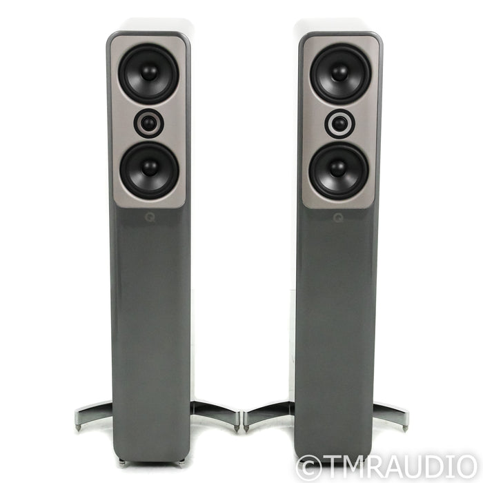 Q Acoustics Concept 50 Floorstanding Speakers; Silver Pair