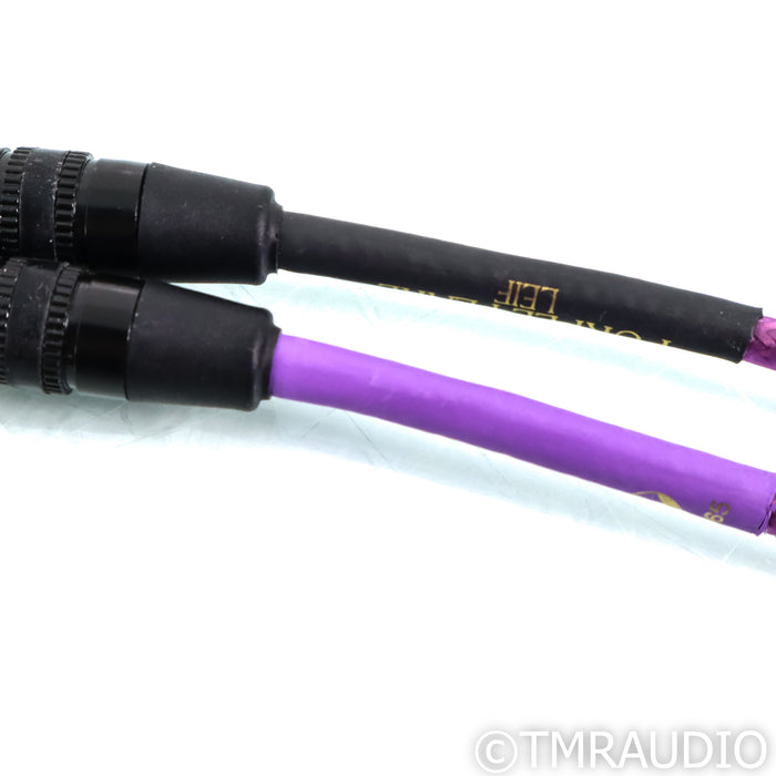 Nordost Purple Flare Leif RCA Cables; 2ft Pair Interconnects
