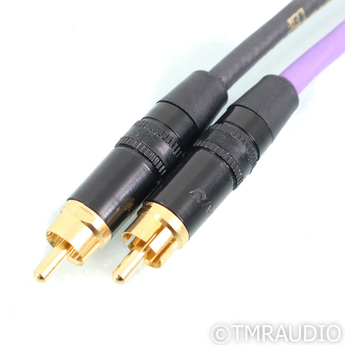 Nordost Purple Flare Leif RCA Cables; 2ft Pair Interconnects