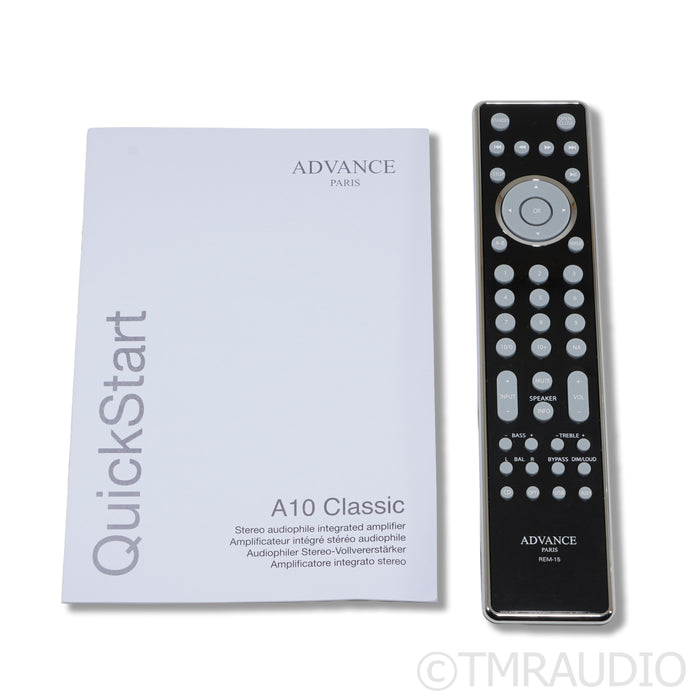 Advance Paris A10 Classic Stereo Hybrid Integrated Amplifier; MM Phono