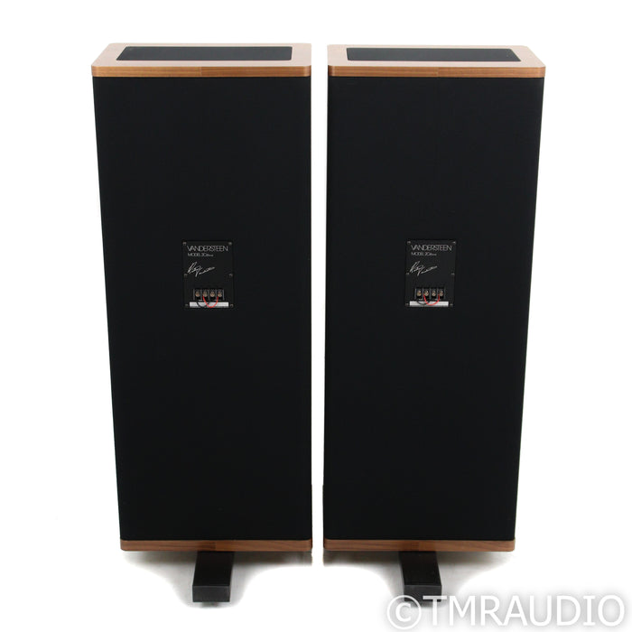 Vandersteen 2CE Signature III Floorstanding Speakers; Dark Walnut Pair