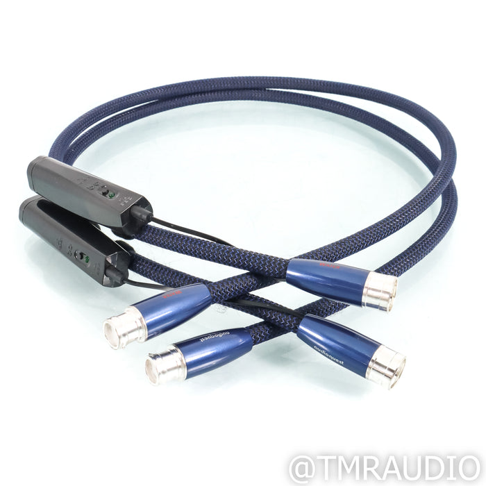 AudioQuest Water XLR Cables; 1m Pair Balanced Interconnects