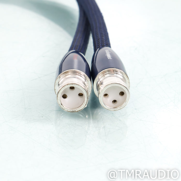 AudioQuest Water XLR Cables; 1m Pair Balanced Interconnects