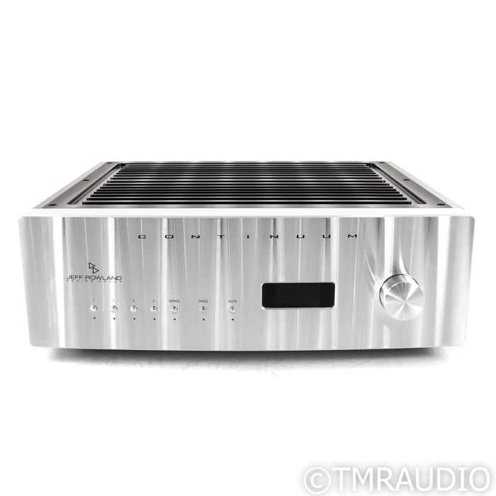Jeff Rowland Design Continuum S2 Stereo Integrated Amplifier; MM & MC Phono