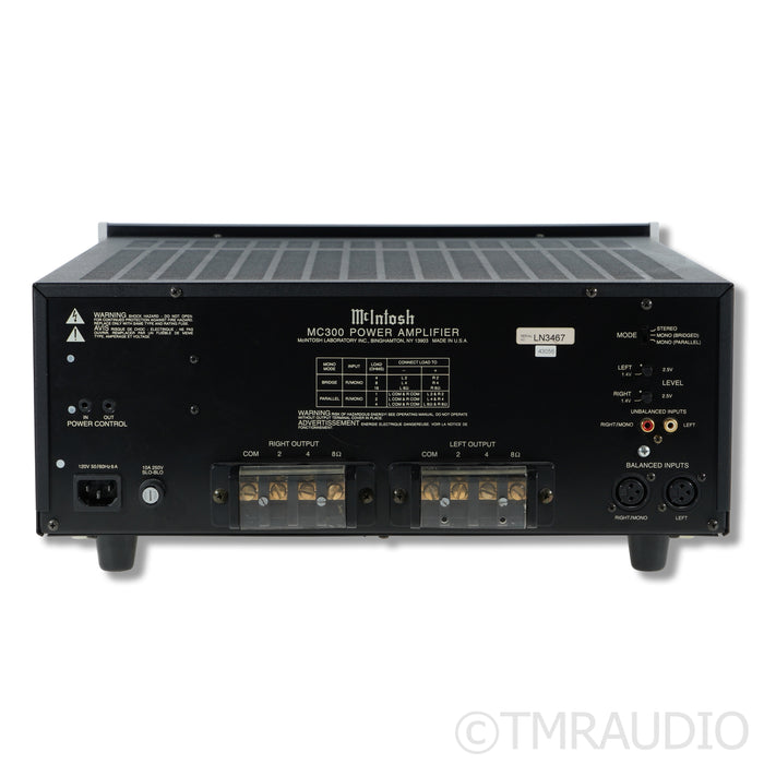 McIntosh MC300 Power Amplifier