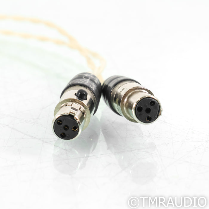 Toxic Cables Silver Widow Headphone Cable; 2.3m Dual 4pin Mini XLR to 4pin XLR