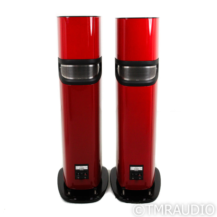 Focal Sopra No. 2 Floorstanding Speakers; Imperial Red Pair