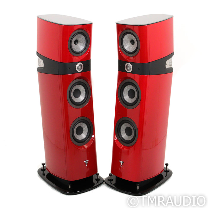 Focal Sopra No. 2 Floorstanding Speakers; Imperial Red Pair