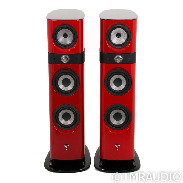 Focal Sopra No. 2 Floorstanding Speakers; Imperial Red Pair