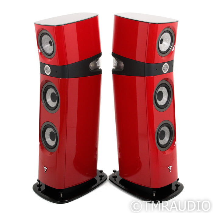 Focal Sopra No. 2 Floorstanding Speakers; Imperial Red Pair
