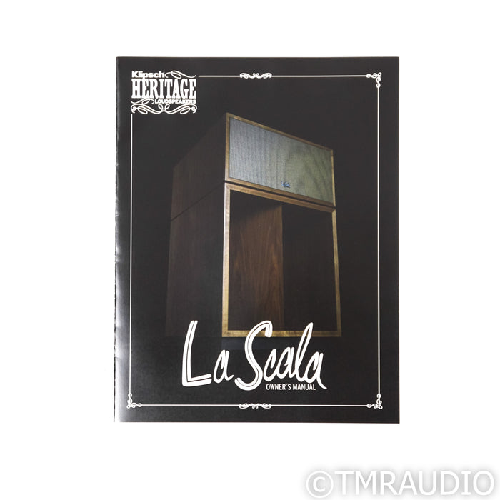 Klipsch La Scala AL5 Floorstanding Speakers; Black Ash Pair