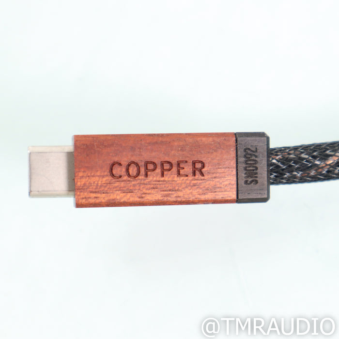 Kimber Kable Select Series KS CU USB Cable; 0.75m Digital Cable; USB-C to USB-B