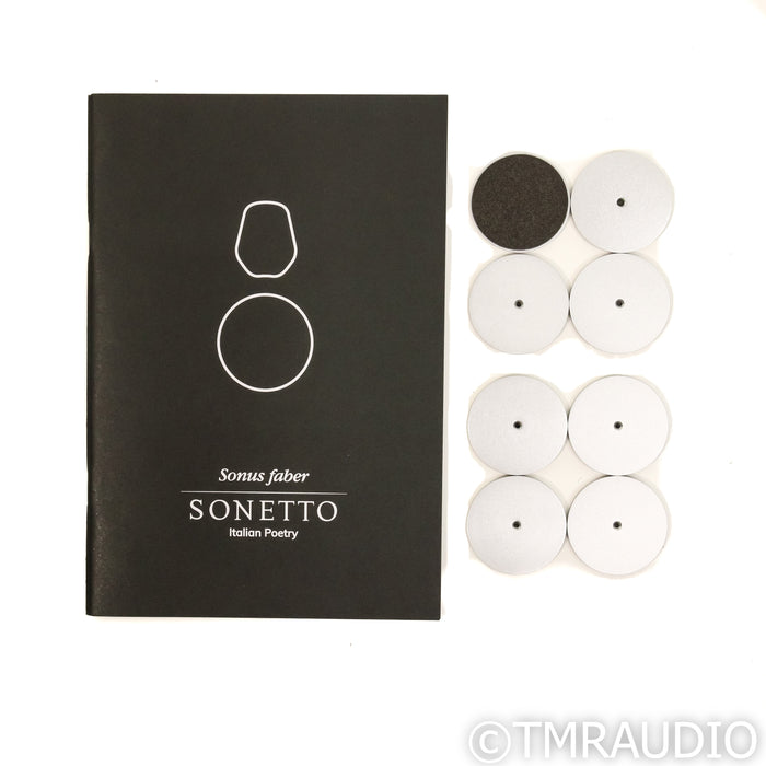 Sonus Faber Sonetto III Floorstanding Speakers; Walnut Pair