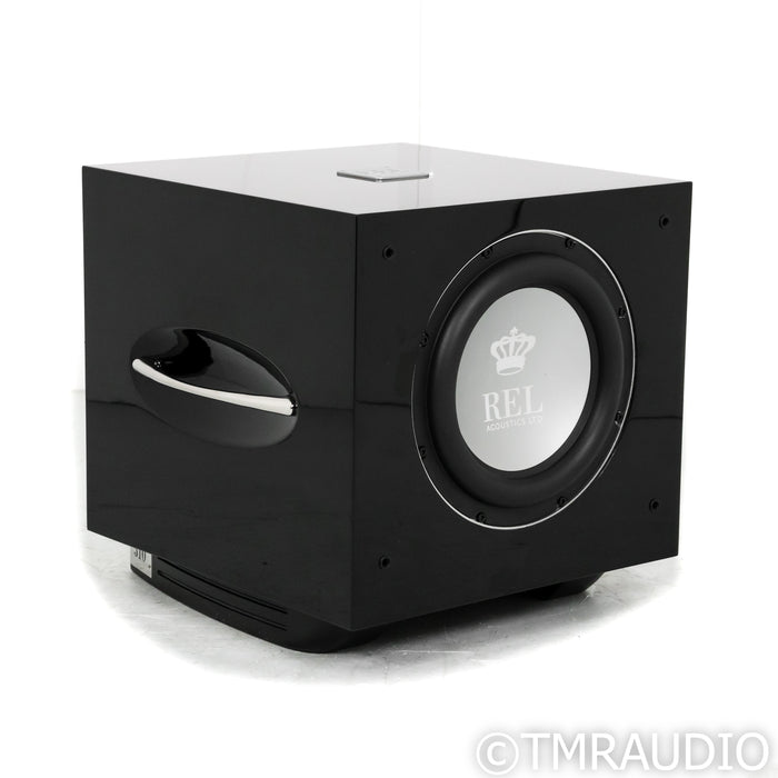REL Acoustics S/510 10" Powered Subwoofer; Piano Black