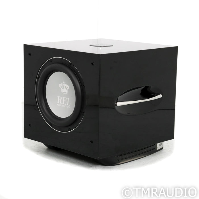 REL Acoustics S/510 10" Powered Subwoofer; Piano Black