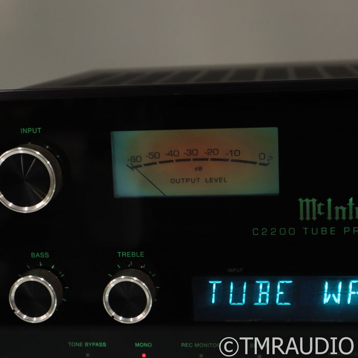 McIntosh C2200 Stereo Tube Preamplifier; MM Phono
