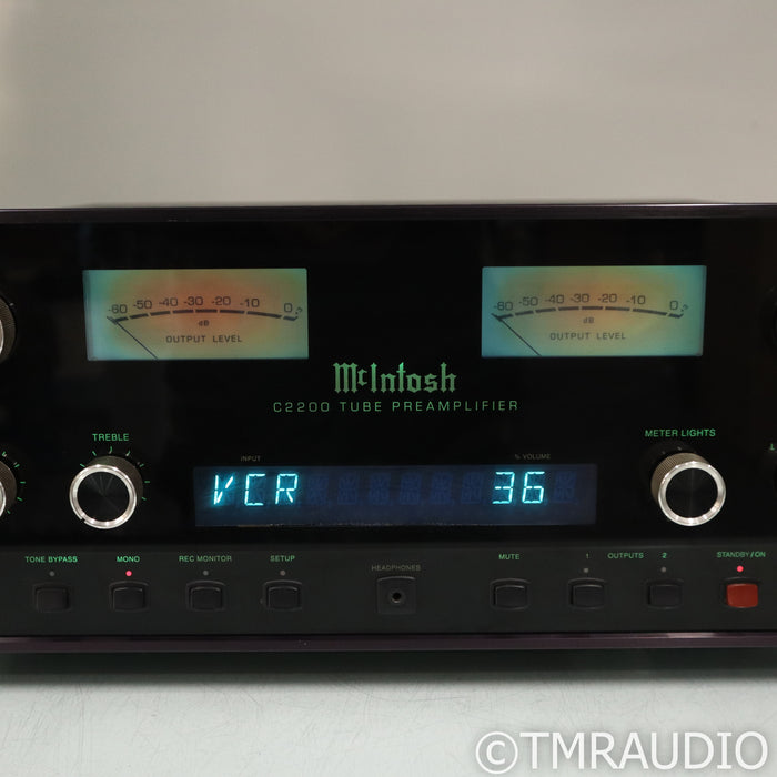 McIntosh C2200 Stereo Tube Preamplifier; MM Phono