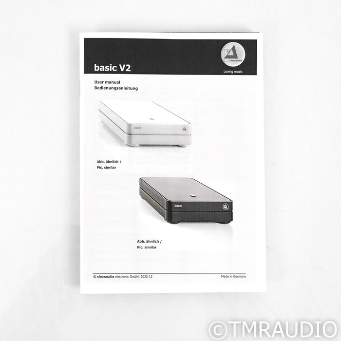 Clearaudio Basic V2 MM & MC Phono Preamplifier