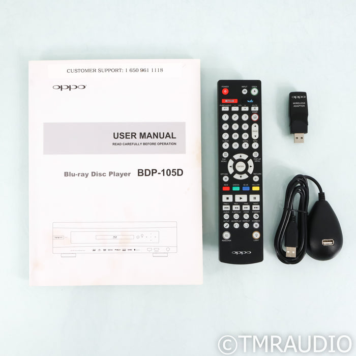 Oppo BDP-105D Universal Blu-ray Player; CD & SACD