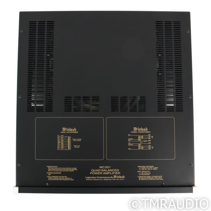 McIntosh MC301 Monoblock Power Amplifier; Single