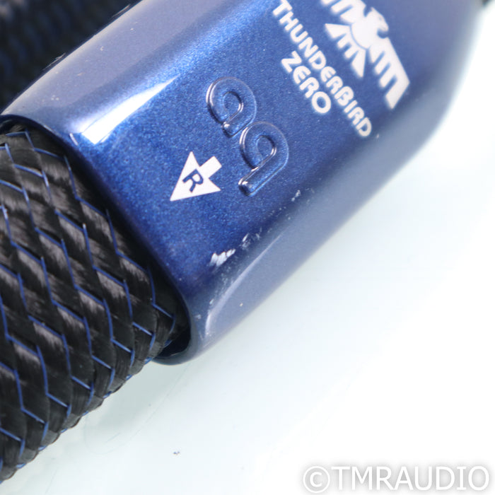 AudioQuest ThunderBird ZERO Speaker Cables; 8ft Pair