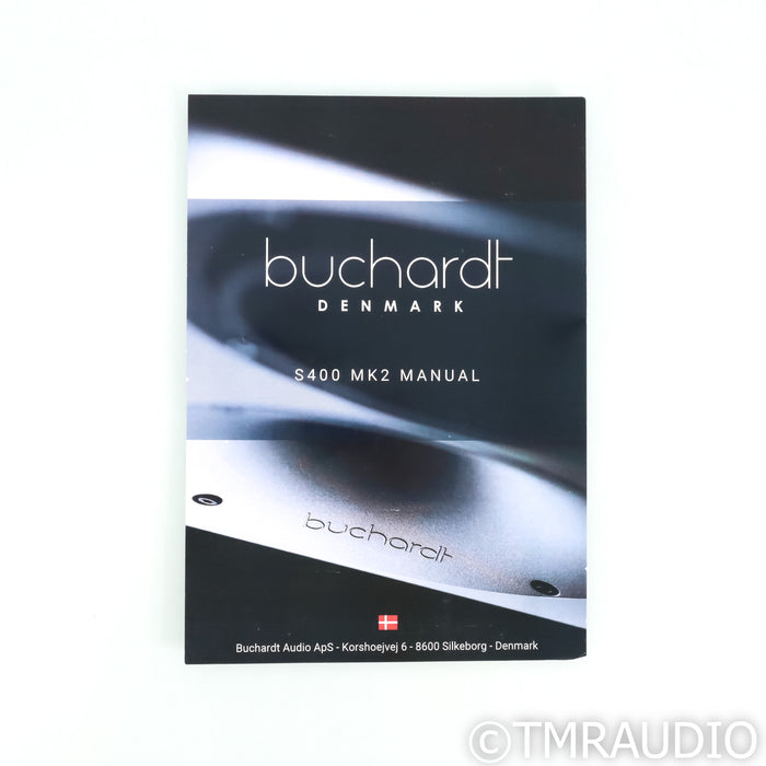Buchardt Audio S400 MK2 Bookshelf Speakers; Walnut Pair
