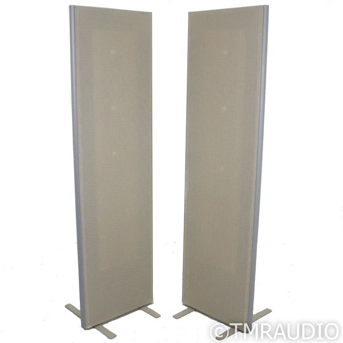 Magnepan MG 1.7i Floorstanding Speakers; Silver and White Pair