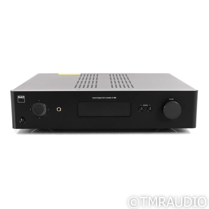 NAD Electronics C 389 Stereo Streaming Integrated Amplifier; BluOS-D Upgrade
