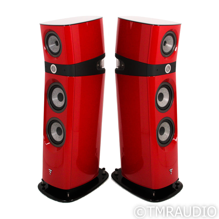 Focal Sopra No. 3 Floorstanding Speakers; Imperial Red Pair